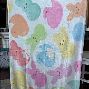 New Colorful Bunny Print Blanket